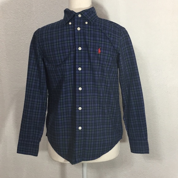 💙RALPH LAUREN💙BOYS LONG SLEEVE SHIRT - Picture 4 of 16